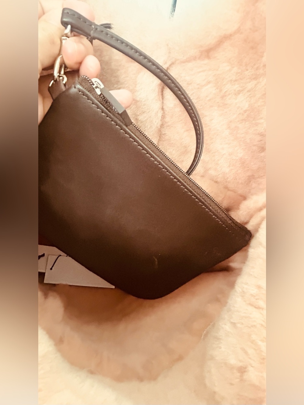 UGG Pink Shearling Shoulder Bag - Picture 3 of 16